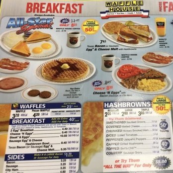 Waffle House - Menu - American Near Me - Phoenix, Arizona