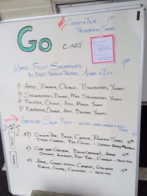 Menu photo 2 Go Cart Portland, OR