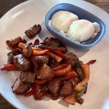Porta Blu - Steak and Eggs Hash - New American Near Me - Menlo Park, California Porta Blu - Steak and Eggs Hash - New American Near Me - Menlo Park, California