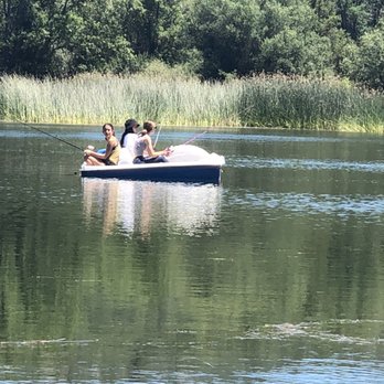 Sierra Meadows Cabins - Boat at the pond. - Resorts Near Me - Ahwahnee, California Sierra Meadows Cabins - Boat at the pond. - Resorts Near Me - Ahwahnee, California