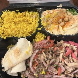 Chicken shawarma plate Chicken shawarma plate