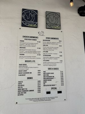 Menu photo 7 Bird Bird Biscuit Austin, TX