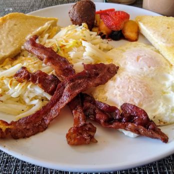 Cafe Lush - Lush breakfast plate. - Cafes Near Me - Albuquerque, New Mexico