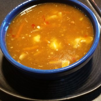 HuHot Mongolian Grill - Hot & Sour Soup...I wasn't fond of this soup... - Mongolian Near Me - Logan, Utah