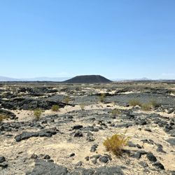 Amboy Crater - Far view, Drive up to Amboy Crater - Amboy, CA.