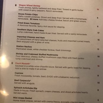 The Crossing Steakhouse - Menu - Seafood Near Me - Norcross, Georgia The Crossing Steakhouse - Menu - Seafood Near Me - Norcross, Georgia