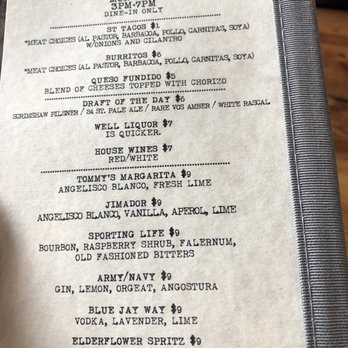 Cinco - Happy hour menu (mon-sat 3-7pm) - Mexican Near Me - Los Angeles, California Cinco - Happy hour menu (mon-sat 3-7pm) - Mexican Near Me - Los Angeles, California