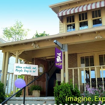 Purple Dog - Store front at 28 South High St., New Albany, OH - Art Classes Near Me - New Albany, Ohio
