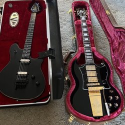 East Bay Guitar Repair - EVH Wolfgang and a Kirk Douglass SG