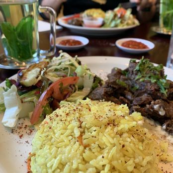 Cafe Turko - Ali Nazik with Lamb Gluten Free - Halal Near Me - Seattle, Washington