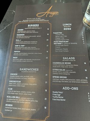 Menu photo 4 Aragon Tavern Lincoln, NE Menu photo 4 Aragon Tavern Lincoln, NE