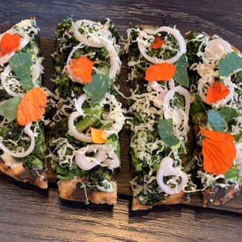 Electric Lemon - Potato flatbread - unexpectedly delicious. - New American Near Me - New York, New York Electric Lemon - Potato flatbread - unexpectedly delicious. - New American Near Me - New York, New York