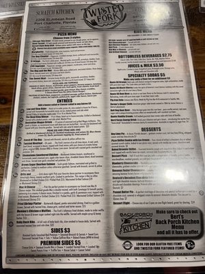 Menu photo 3 The Twisted Fork Port Charlotte, FL Menu photo 3 The Twisted Fork Port Charlotte, FL