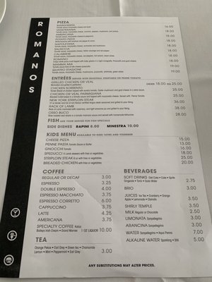 Menu photo 4 Romano's Restaurant Woodbridge, ON Menu photo 4 Romano's Restaurant Woodbridge, ON