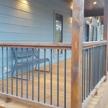 Broken Bow Vacation Cabins - huge front porch - Vacation Rentals Near Me - Broken Bow, Oklahoma