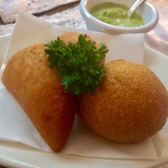 Casa Restaurant - Three Little Croquettes (Chicken, Shrimp and Cheese) - Brazilian Near Me - New York, New York Casa Restaurant - Three Little Croquettes (Chicken, Shrimp and Cheese) - Brazilian Near Me - New York, New York