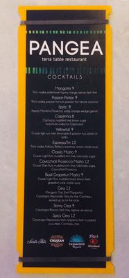 Menu photo 7 Pangea Terra Table Saint Thomas, VI