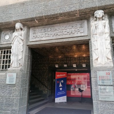 Photo of Stadsarchief Amsterdam - Amsterdam, NH, NL. Entrance