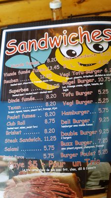 Menu photo 4 Delibee's Pointe-Claire, QC