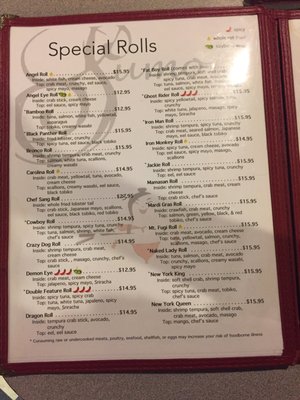 Menu photo 2 Sumo Sushi & Hibachi Shelby, NC Menu photo 2 Sumo Sushi & Hibachi Shelby, NC
