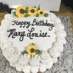 Custom birthday cake