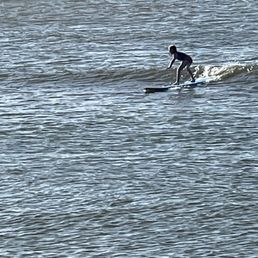 Catching one of the waves! Catching one of the waves!