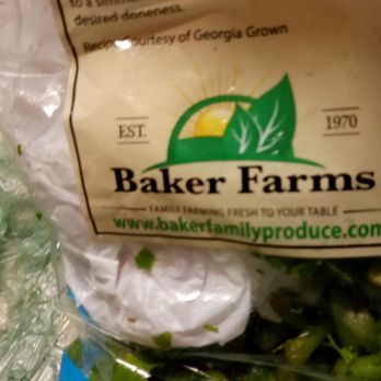 Baker Farms - a bag of green beans - Fruits & Veggies Near Me - Norman Park, Georgia Baker Farms - a bag of green beans - Fruits & Veggies Near Me - Norman Park, Georgia