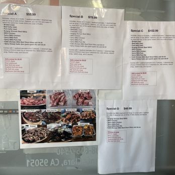 ToBang - Menu at the door, order by the door first and wait to be seated. - Korean Near Me - Santa Clara, California