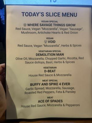 Menu photo 1 Sizzle Pie Portland, OR