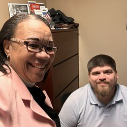 Riverside County Veterans Services - Mr. Jacob. Ready for the task, and will get the job done! Professional plus helpful above and beyond