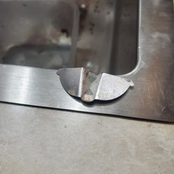 Dairy Queen Store - Metal piece found inside slice of cake