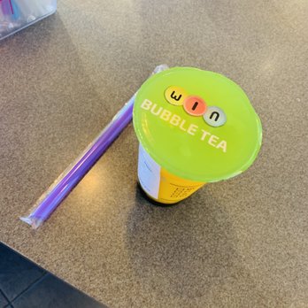 WIN Bubble Tea - Hickory Hollow - Slush Mango FT - Bubble Tea Near Me - Antioch, Tennessee