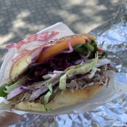 Hasir - The best doner sandwich. Bread was fresh and crusty!
