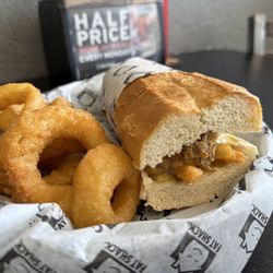 Fat Shack - Fat Shack (half and Onion Rings
