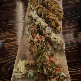 I only remember the roll closest to the bottom of the photo (BECAUSE IT WAS BOMB!) The Kryptonite Roll