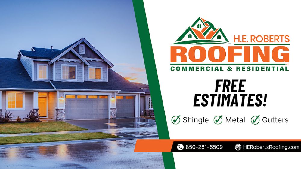 Slide of H.E. Roberts Roofing