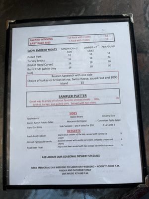 Menu photo 2 B-MAN BBQ Theodosia, MO
