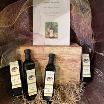 Ramazzotti Wines - three bottles of olive oil - Wineries Near Me - Geyserville, California