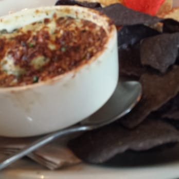 BJ's Restaurant & Brewhouse - Spinach artichoke dip with tortilla chips #ok #ok spectacular - New American Near Me - Katy, Texas BJ's Restaurant & Brewhouse - Spinach artichoke dip with tortilla chips #ok #ok spectacular - New American Near Me - Katy, Texas