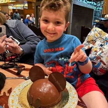Storytellers Cafe - Mickey ears - chocolate mousse cake - Breakfast & Brunch Near Me - Anaheim, California Storytellers Cafe - Mickey ears - chocolate mousse cake - Breakfast & Brunch Near Me - Anaheim, California