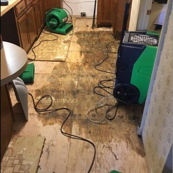 Servpro - The SERVPRO equipment is up and running after a residential water loss. - Damage Restoration Near Me - Hopkinsville, Kentucky