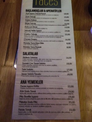 Menu photo 3 Faces Istanbul, 34