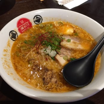 Umenoya - This is the regular spicy miso ramen. Yuuuuuummmm!!! - Ramen Near Me - Torrance, California
