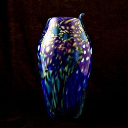 Glass piece by Glen Andrews II