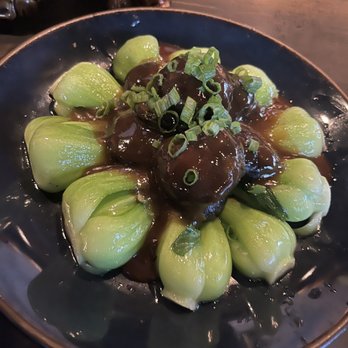 Wu Chow - Bok Choy with Mushrooms - Dim Sum Near Me - Austin, Texas