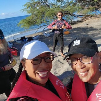 Gabriel's Ohana - Getting ready for this amazing experience with a nice photo bomb from Gabriel! - Whale Watching Tours Near Me