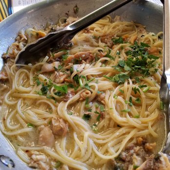 The Daily Catch - clam pasta in white sauce - Seafood Near Me - Brookline, Massachusetts The Daily Catch - clam pasta in white sauce - Seafood Near Me - Brookline, Massachusetts