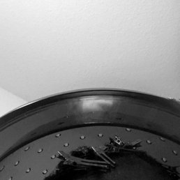 Under dryer after crotchet and palm roll Under dryer after crotchet and palm roll