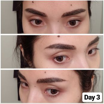 Makeup By Rachel - Day 3. They started to peel at this point but not noticeable to the average person unless they were super close to my face. - Permanent Makeup Near Me - Los Angeles, California Makeup By Rachel - Day 3. They started to peel at this point but not noticeable to the average person unless they were super close to my face. - Permanent Makeup Near Me - Los Angeles, California