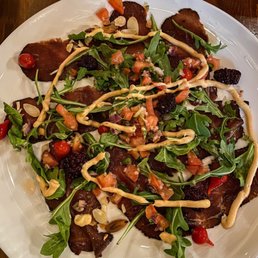 Smoked Elk Carpaccio